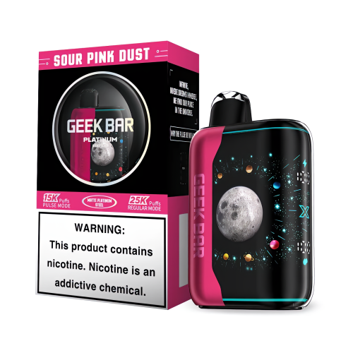 Geek Bar X Platinum Edition 25000 puffs Disposable Vape – Lowest Price in the United States | Dual Mode with 3D Curved