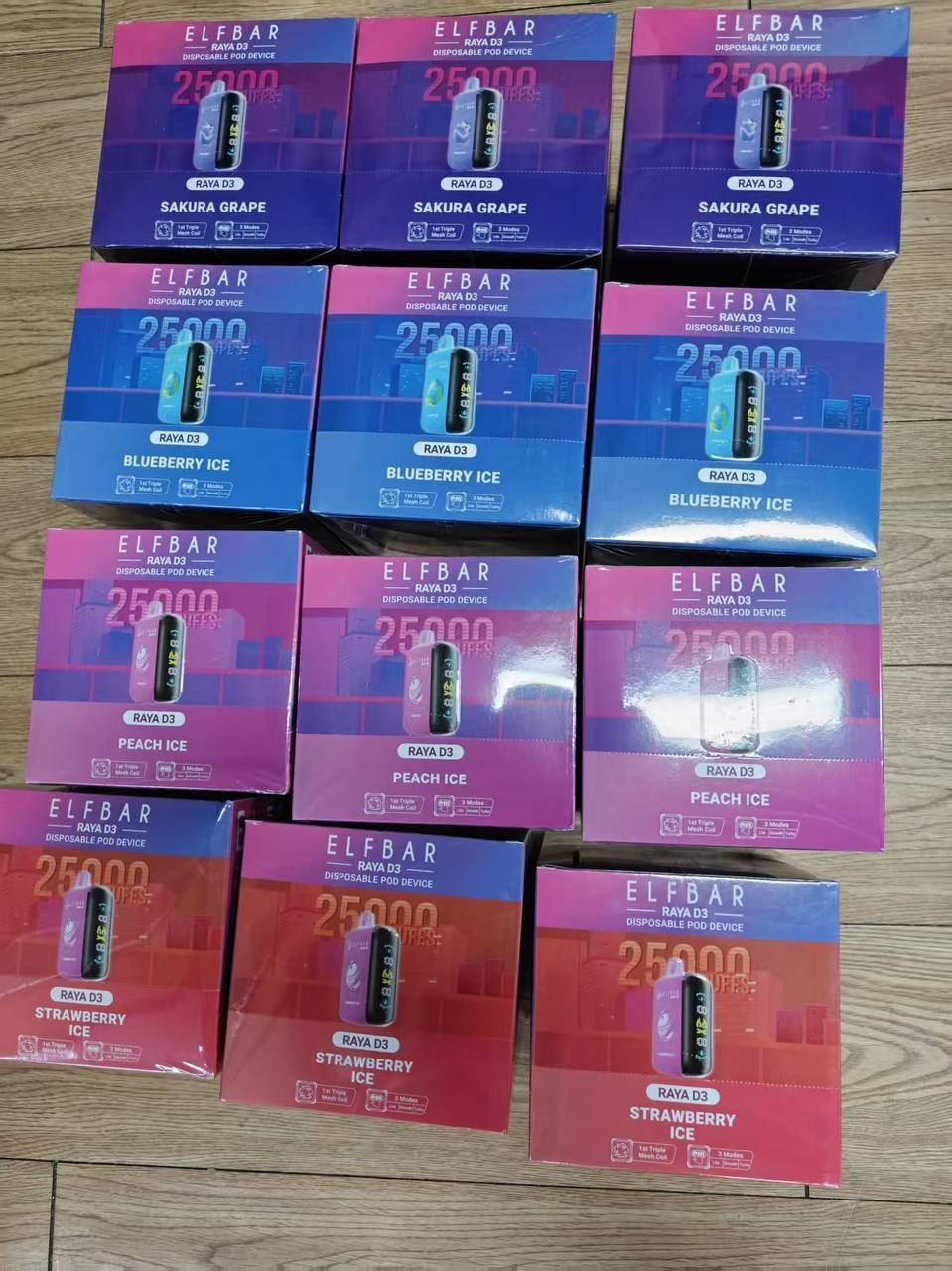 Elf Bar Raya D1 MoonNight 3-Modes 40000 Puffs Manufacturer Prices Shenzhen China Wholesale
