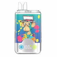 Hotuwin Crystal Twins 40000 Puffs Wholesale| Crystal 10k 40K Package Cheap Netherlands Buy Disposable Vape