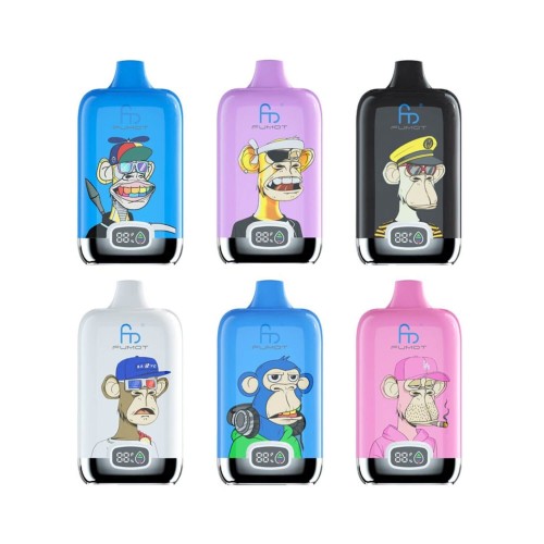 Wholesale RandM Fumot Monkey Vape 12000 Puffs | Buy Double Mode Fumot Randm Digital Monkey Box 12000 Disposable Vape