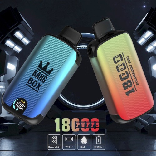 Bang Box 18000 Puffs Wholesale Danmark LED Display Disposable Vape | Bang Box Wholesale Vape Rocket 18000 Puffs