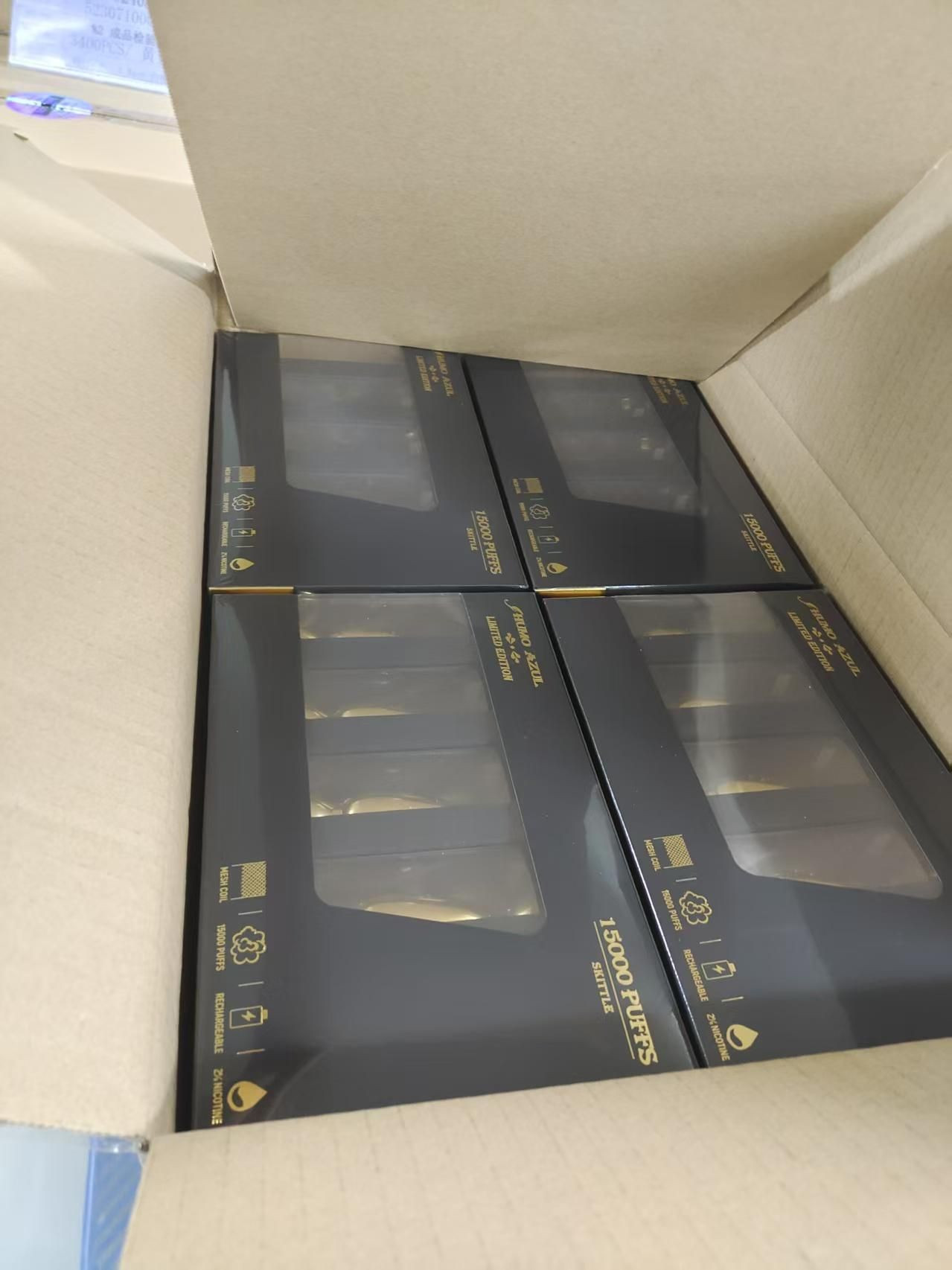New Package Humo Azul 15000 Puffs Disposable Vape New Wholesale Romania