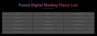 Fumot Digital Monkey 20K Puffs Denmark Wholesale Vape | Fumot RandM 20K/40K Digital Box Wholesale